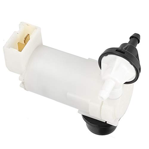 Wakects Automobile Windschutzscheibe Waschmaschine Motorpumpe Windschutzscheibe Waschpumpe Ersatz für 200SX 350Z Maxima Pathfinder Patrouille X-Trail mit ABS-Material von Wakects