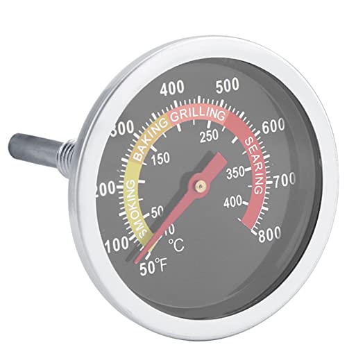 Wakects BBQ-Thermometer 50-800 ℉, Edelstahl-Fleischthermometer mit Hintergrundbeleuchtung Zum Grillen, Rauchen, Ofenklappsonde und Taschenclip Wakects BBQ-Thermometer 50-800 ℉, Edelstahl-Fleischthermometer mit Hintergrundbeleuchtung Zum Grillen, Rauchen, Ofenklappsonde und Taschenclip von Wakects