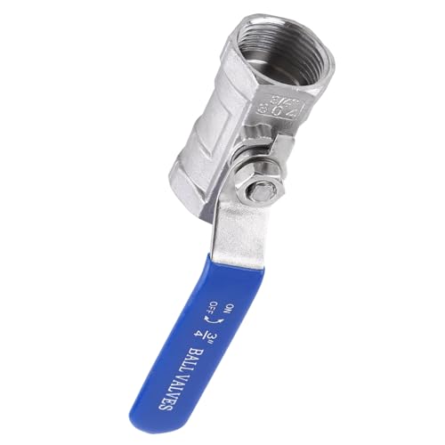 Wakects Ballventil, Gutes Erscheinungsbild Sicher für zu Hause zu Verwenden (3/4 "(6 Punkte)) von Wakects