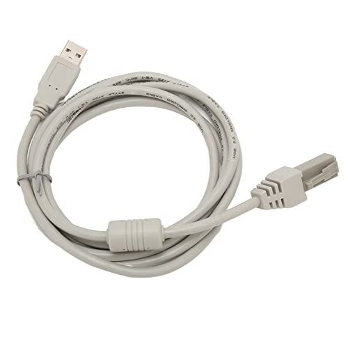 Wakects Barcode-Scannerkabel, Schnelles Getriebe, Austausch, Langstreckengebrauch, Tragbares Design, Robustes PVC-Material, 1,7 M USB 2.0 Datenübertragungskabel, Ideal für eine Erweiterte Reichweite, Wakects Barcode-Scannerkabel, Schnelles Getriebe, Austausch, Langstreckengebrauch, Tragbares Design, Robustes PVC-Material, 1,7 M USB 2.0 Datenübertragungskabel, Ideal für eine Erweiterte Reichweite, von Wakects