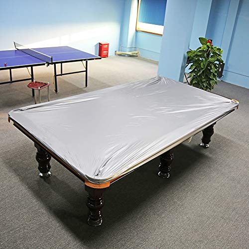 Wakects Billardtischabdeckung, 8 Fuß staubdichte und feuchtigkeitsbeständige Billardabdeckung, feuchtigkeitsbeständige Billardtischabdeckung aus PVC-Stoff 260 x 170 cm von Wakects