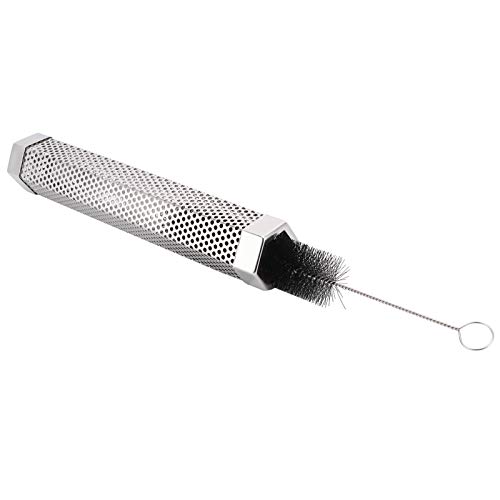 Wakects Edelstahl -Rauchrohr mit Großer Kapazität, Stabile Sechseonale Säule mit überlegener Rauchverteilung, die mit Holzpellets Kompatibel Ist, Umfasst Bürsten und Haken für Easy Wakects Edelstahl -Rauchrohr mit Großer Kapazität, Stabile Sechseonale Säule mit überlegener Rauchverteilung, die mit Holzpellets Kompatibel Ist, Umfasst Bürsten und Haken für Easy von Wakects