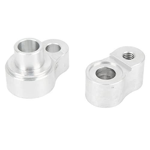 Wakects Heck-Wechselstromblock-Off-Kit Aluminiumlegierung AC-Klimaanlagen-Block-Off-Platte für Vorstädtische Yukon 2000-2013 mit 2 Wechselstromblöcken 1 Bolzen 2 Dichtungen von Wakects