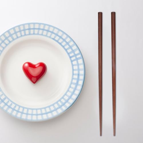 Wakects Hölzerne Küstenstäbchen mit Box Tragbarer Japaner -Stäbchen mit Pull Out Box für Heimtransportgeschirr 22.5 Cm (Zeichnen Sie dunkle Stäbchenkasten + Essstäbchen) von Wakects