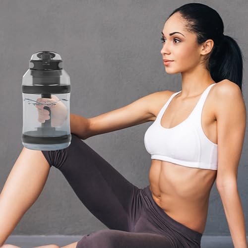 Wakects Juicer-Mixer-Flasche, Tragbarer Smoothie-Mixer mit Großer Kapazität, 2L 68 Unzen USB-C-Dienermixer mit 6 Edelstahlklingen, Schnelles Mischen für Jeden Anlass, Ideal für Büro, Fitness, von Wakects