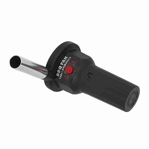 Wakects Kunststoff Tragbarer BBQ -Lüfter, Niedriges Mini -Luftgebläse mit USB Kabel Zum Kochen Im Freien, Camping, Picknick Gebrauch von Wakects