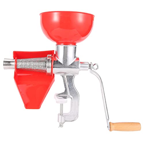 Wakects Manuelle Fruchtsaftpresse Obst Tomaten Juicer Aluminiumlegierung Dicker manueller Entsafter Mit Schraubzwinge zur Tischmontage,27 x 34 x 22 cm von Wakects