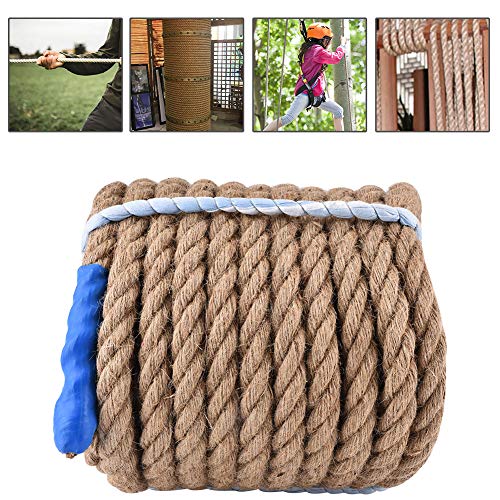 Wakects Outdoor Sport Climbing Jute Seil Tauziehen des Kriegseils 20m X 20 Mm Starker Verschleiß-resistent Zum Verpacken von Gartenhäusern mit Natürlichen Jute-Material Wakects Outdoor Sport Climbing Jute Seil Tauziehen des Kriegseils 20m X 20 Mm Starker Verschleiß-resistent Zum Verpacken von Gartenhäusern mit Natürlichen Jute-Material von Wakects