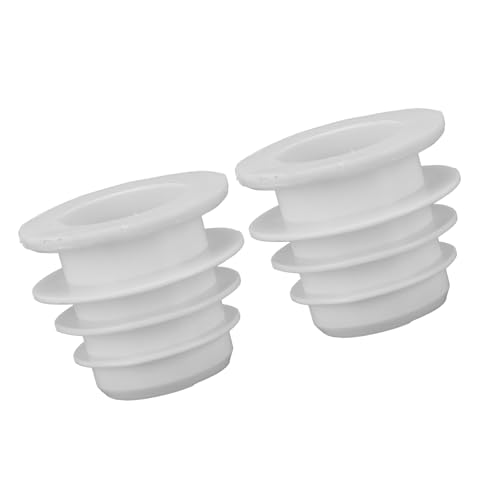 Wakects Poolreinigerventilmanschette, 2pcs Skimmerkegeladapter Silikon für W63900 K121110 für Pool -Spa von Wakects