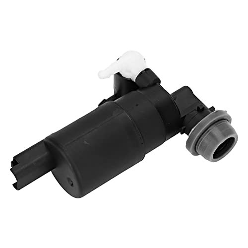Wakects Premium-Windschutzscheibenwaschpumpe Windschutzscheibe Pumpe Twin Outlet Direkter Austausch für Qashqai 2007-2013 mit Einfacher Installationsleistung von Wakects