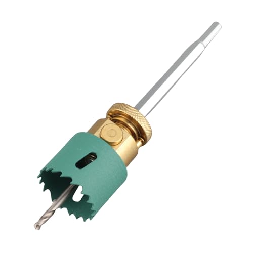 Wakects Schnellkernlochöffner, Schnelllochschneider Einfach zu Verwendende Kompatibilität für Holzstafeln (40 mm Lochsäge) von Wakects