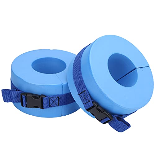 Wakects Schwimmmanschetten, 2 Schaumstoff-Knöchelbänder, Schnellverschluss-Schnalle für Schwimmen und Fitness, für Fitnessübungen im Wasser Wakects Schwimmmanschetten, 2 Schaumstoff-Knöchelbänder, Schnellverschluss-Schnalle für Schwimmen und Fitness, für Fitnessübungen im Wasser von Wakects