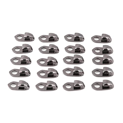 Wakects Stiefelspitzenhaken, 20pcs Legierte Boot -Haken Spitze mit Nieten Zum Aufstieg Wanderschuhe, Kunsthandwerk, Accessoires Im Freien Im Freien von Wakects