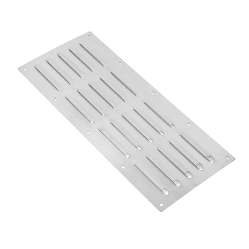 Wakects Verbesserte Verbrennungseffizienz Edelstahl -Entlüftungsgrill, Robustes Feuerstelle Accessoire für Mauerwerksfeuergruben und Außenküche 15.0x6.5x0.2in, Optimiert den Luftfluss Wakects Verbesserte Verbrennungseffizienz Edelstahl -Entlüftungsgrill, Robustes Feuerstelle Accessoire für Mauerwerksfeuergruben und Außenküche 15.0x6.5x0.2in, Optimiert den Luftfluss von Wakects