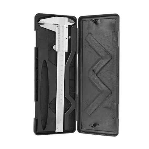 Wakects Vernier Container Digital Container Micrometer Messgerät 150 Mm Messwerkzeug mit Laserskala für die Länge Tiefe Innere Außendurchmessermessung von Wakects