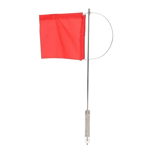 Wakects Windanzeigenflagge, Leichtes und Dennoch Robustes Design, Einfache Installation und Vielseitiger Gebrauch mit Edelstahlmast, Rote Flaggenoberfläche für Segelboote, Yachten, Boote (140x120 mm Wakects Windanzeigenflagge, Leichtes und Dennoch Robustes Design, Einfache Installation und Vielseitiger Gebrauch mit Edelstahlmast, Rote Flaggenoberfläche für Segelboote, Yachten, Boote (140x120 mm von Wakects