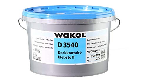 Wakol D3540 Kork Bodenfliesen Wandkleber Kontaktkleber 2,5 kg von Wakol D3540