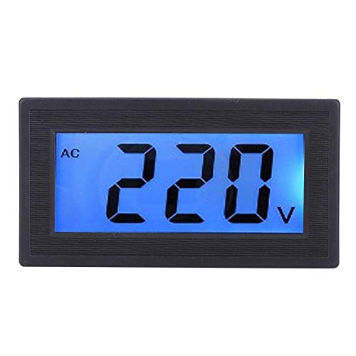 Mini Digital Voltmeter, AC 80-500V Zweidraht LCD Display Spannungsprüfer, Digital Voltmeter Volt Panel Meter Spannungsmonitor Tester Gauge Mini Digital Voltmeter, AC 80-500V Zweidraht LCD Display Spannungsprüfer, Digital Voltmeter Volt Panel Meter Spannungsmonitor Tester Gauge von Walfront