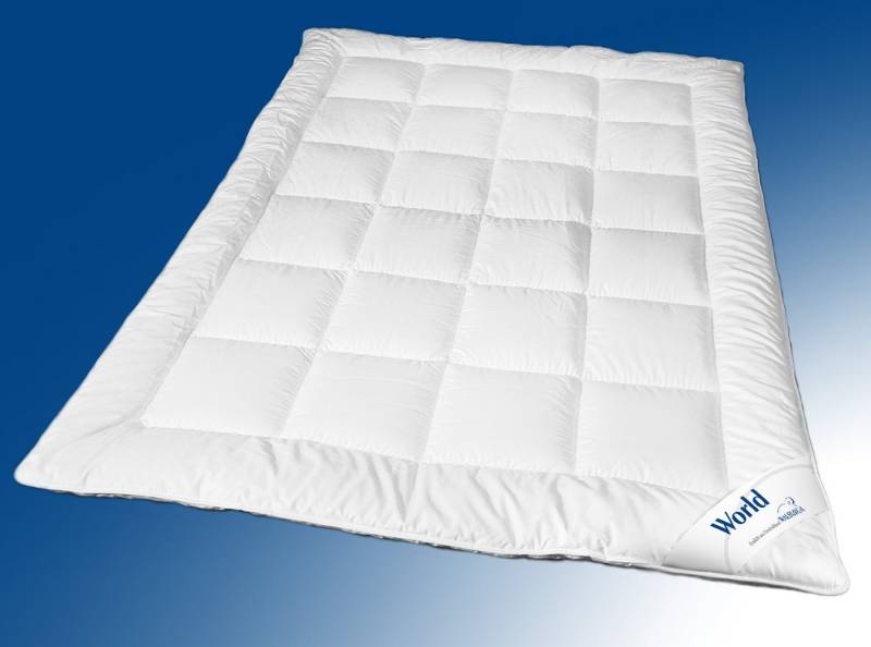 Walburga Baumwollbettdecke Sommersteppbett World 155x220, Füllung: 100 % Polyester, Bezug: 100% Baumwolle von Walburga