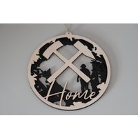 Ruhrgebiet/Ruhrpott Dekoring /Fenster Deko Kumpel Geschenk Lore Förderturm Holzdeko Schlägel Und Eisen Ruhrgebiet/Ruhrpott Dekoring /Fenster Deko Kumpel Geschenk Lore Förderturm Holzdeko Schlägel Und Eisen von Waldesgruen