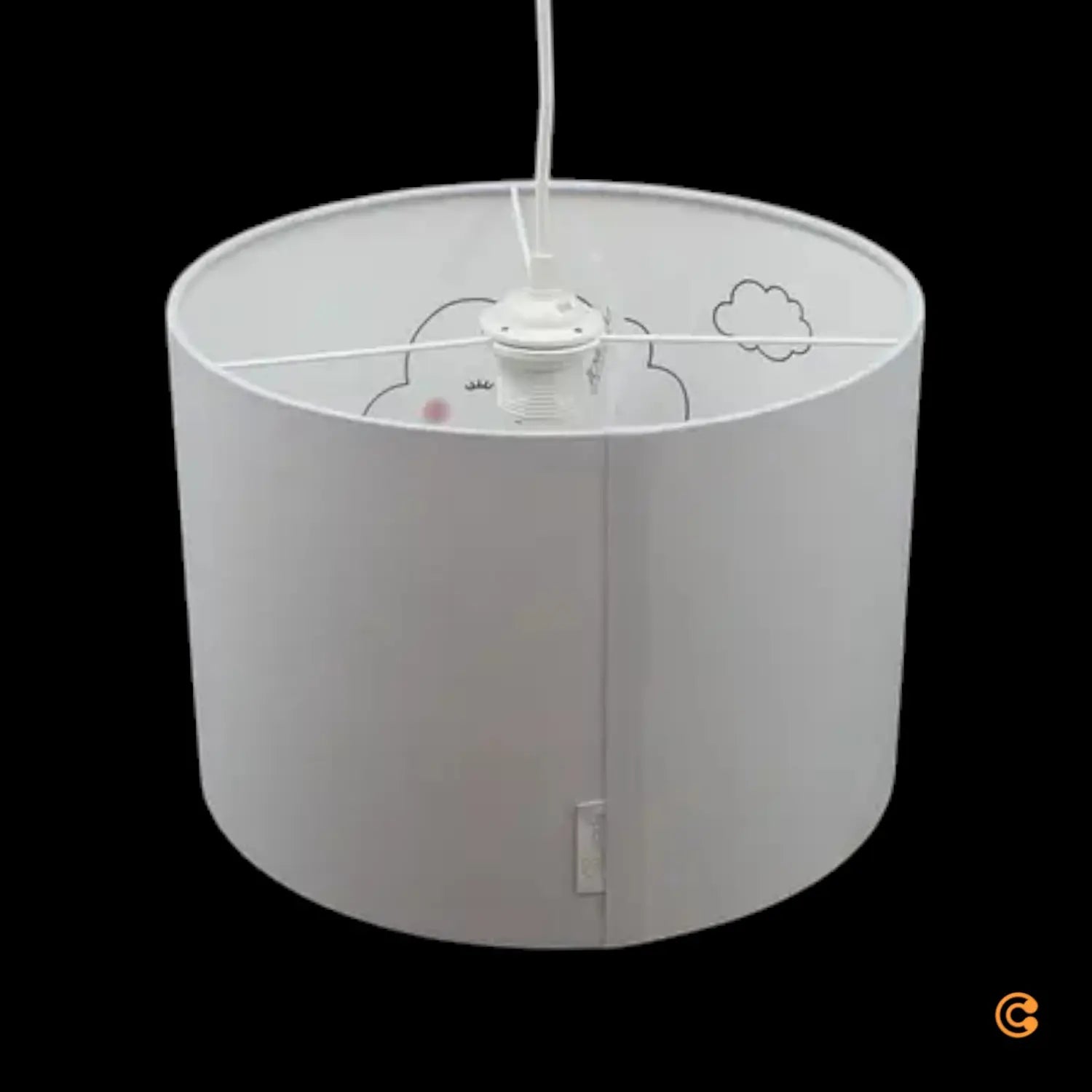 B-Ware Waldi Leuchten Hängeleuchte Kinderleuchte Wolke Silhouette Weiß Kinderzimmer B-Ware Waldi Leuchten Hängeleuchte Kinderleuchte Wolke Silhouette Weiß Kinderzimmer von Waldi Leuchten