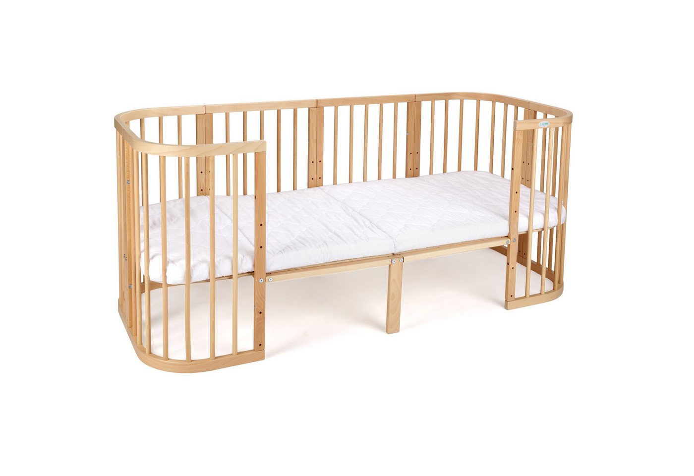 Waldin Babybett Erweiterung auf 174cm passend für 7in1 Babybett, KEIN BETT, Natur Waldin Babybett Erweiterung auf 174cm passend für 7in1 Babybett, KEIN BETT, Natur von Waldin