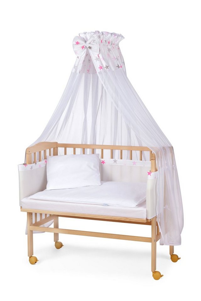 Waldin Beistellbett Waldin Baby Beistellbett,Matratze,Stoffset Buche massiv, verstellbar Waldin Beistellbett Waldin Baby Beistellbett,Matratze,Stoffset Buche massiv, verstellbar von Waldin
