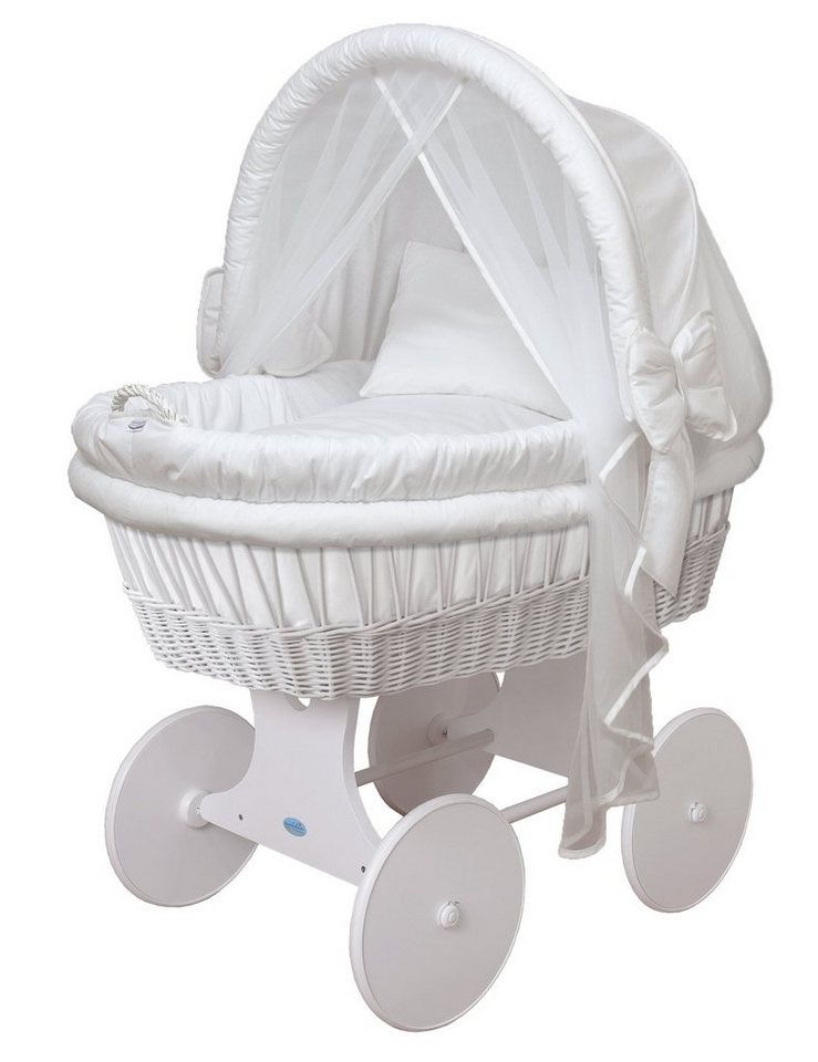 Waldin Stubenwagen Waldin Baby Stubenwagen-Set mit Ausstattung,XXL von Waldin