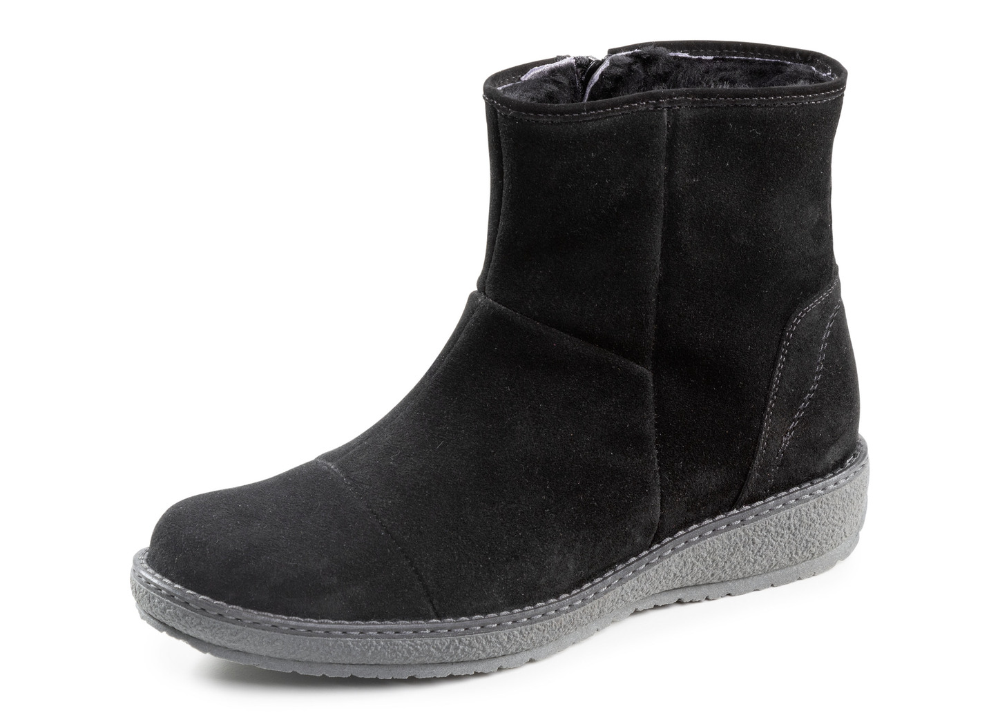 Waldläufer, gefütterte Damen-Boots, Winterschuhe, Weite H, mit Lammfell, Schuhgröße 6 1/2, Schwarz Waldläufer, gefütterte Damen-Boots, Winterschuhe, Weite H, mit Lammfell, Schuhgröße 6 1/2, Schwarz von Waldläufer
