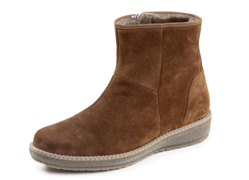 Waldläufer, gefütterte Damen-Boots, Winterschuhe, Weite H, mit Lammfell, Schuhgröße 7, Cognac Waldläufer, gefütterte Damen-Boots, Winterschuhe, Weite H, mit Lammfell, Schuhgröße 7, Cognac von Waldläufer