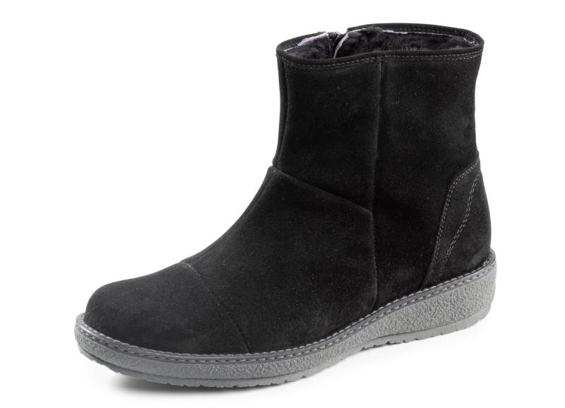 Waldläufer, gefütterte Damen-Boots, Winterschuhe, Weite H, mit Lammfell, Schuhgröße 8, Schwarz Waldläufer, gefütterte Damen-Boots, Winterschuhe, Weite H, mit Lammfell, Schuhgröße 8, Schwarz von Waldläufer