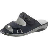 Waldläufer Pantolette "GARDA", Keilabsatz, Sommerschuh, Schlappen mit Schmuckapplikation, Weite G von Waldläufer