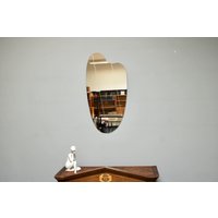 Vintage Spiegel Midcentury 50Er 60Er Jahre Goldrand von WaldmannVintage