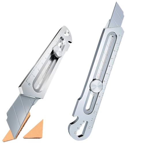 Waldspring Mehrzweck Gebrauchsmesser Edelstahl, Cuttermesser Profi, Allzweckmesser Cuttermesser Metall, Multifunktion Teppichmesser Profi Waldspring Mehrzweck Gebrauchsmesser Edelstahl, Cuttermesser Profi, Allzweckmesser Cuttermesser Metall, Multifunktion Teppichmesser Profi von Waldspring
