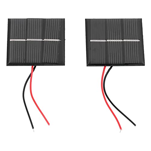 0.4W 1.5V 2Pcs Mini Kleines Solarmodul Modul DIY Polysilizium Solarzelle 43x55mm Solarpanel Power Home DIY Projekt von Walfront