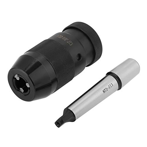 1-16mm Kapazität Selbstspannendes Schnellspannbohrfutter Bohrfutter mit MT2-JT3 Kegelaufnahme für Verschiedene Bohrmaschinen von Walfront