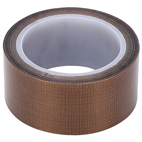 1 Rolle PTFE-Klebeband Isolierendes Thermoband Heißsiegelband für Verbrauchsmaterialien für Vakuumierer(Dicke 0,13 x Breite 25 mm x Länge 10 m) von Walfront