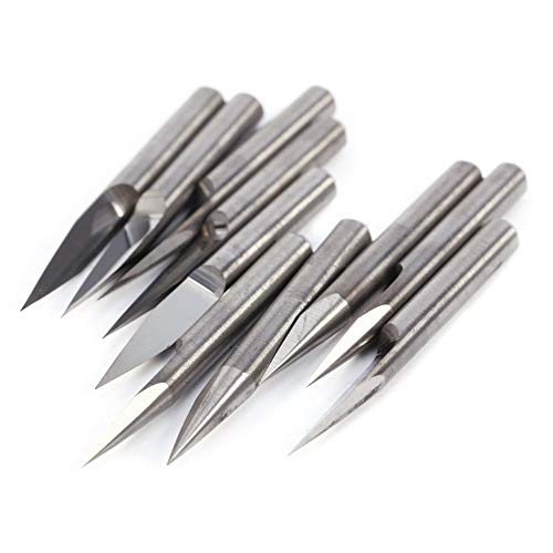 10 Stück/Set 20 Grad 0,1 mm Spitze Karbid-Bits CNC-Fräswerkzeug Fräswerkzeug Kupfer Aluminium ABS Acryl PVC Kunststoff Holz (3,175 mm Farbe: 10 Stück/Set 20 Grad 0,1 mm Spitze Karbid-Bits CNC-Fräswerkzeug Fräswerkzeug Kupfer Aluminium ABS Acryl PVC Kunststoff Holz (3,175 mm Farbe: von Walfront