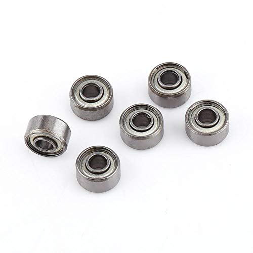 10 Stücke 693ZZ Micro Kugelllager Stahl Rillenkugellager Doppel Schild Bearings Miniatur Lager 3 x 8 x 4mm von Walfront