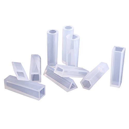 10 pcs Silikon Moulds Jewely Zylinder Streifen Silikonform Pendant Harz Gussform Transparent Handwerk Schmuck 10 pcs Silikon Moulds Jewely Zylinder Streifen Silikonform Pendant Harz Gussform Transparent Handwerk Schmuck von Walfront