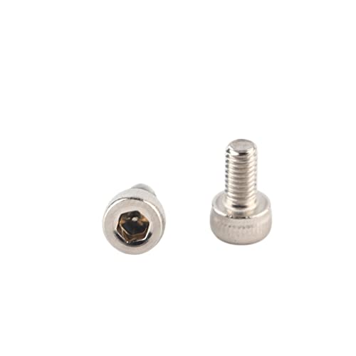 100pcs 100x Edelstahlschrauben A2 Sechskantkopf M3 Servobefestigung Modellbau (M3*6) von Walfront