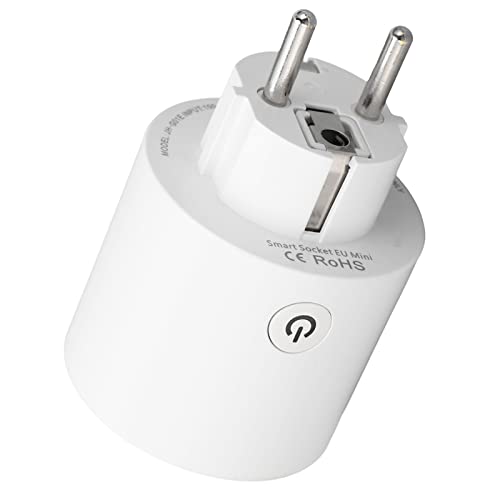 1100 W 16A Smart Plug Steckdose, Mini WLAN Steckdose Buchse Timing Funktion, Smart Plug Steckdose für Smart Home EU Stecker 100‑240 V von Walfront