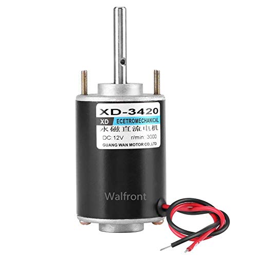 12 V / 24 V 30 Watt CW/CCW Elektrische Getriebemotor Gleichstrom Permanent Magnet Dc Motor Reversible High Speed ​​low Noise Für DIY Generator Xd-3420(12v) von Walfront