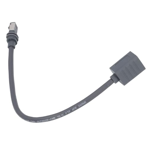 1200 Mbit/s Satelliten-Ethernet-Adapter, SPX-Stecker auf RJ45-Adapter für Gen 3, Wasserbeständig, 26 AWG Kupfer, IP67 Wasserdicht, Rotes Kupfermaterial 1200 Mbit/s Satelliten-Ethernet-Adapter, SPX-Stecker auf RJ45-Adapter für Gen 3, Wasserbeständig, 26 AWG Kupfer, IP67 Wasserdicht, Rotes Kupfermaterial von Walfront