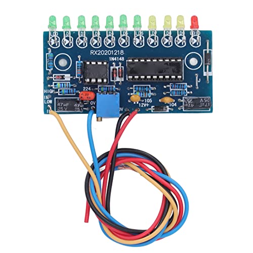 12V 250MA LED Audio Level Indicator Modul Audio Level Indicator Board für VU Meter Vorverstärker 10 Segment 11pcs 3mm LEDs PCB Material 12V 250MA LED Audio Level Indicator Modul Audio Level Indicator Board für VU Meter Vorverstärker 10 Segment 11pcs 3mm LEDs PCB Material von Walfront