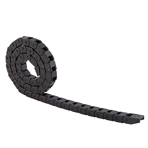 Schleppkette 14 x 17mm 1M Energiekette, R28 Nylon Cabel Drag Chain Drahtträger, Kabelkette für Gewindeeinsatz 3D Drucker CNC Router Maschine von Walfront