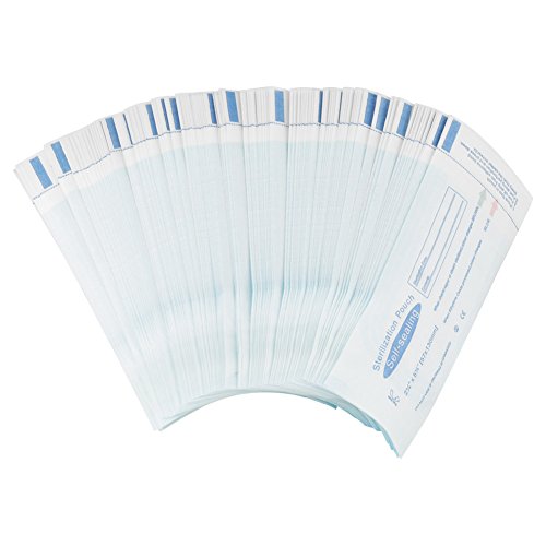 200 Stk Sterilisationsbeutel Tüten für Sterilisator 5,7 X 13 Cm Sterilisationsbeutel Selbstklebend Sterilisation Tüten für Autoklaven von Walfront