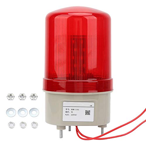 220VAC Rotierendes Blinklicht Rote LED-Warnleuchte Industrielles Signal Warnlampe97mm Durchmesser 220VAC Rotierendes Blinklicht Rote LED-Warnleuchte Industrielles Signal Warnlampe97mm Durchmesser von Walfront
