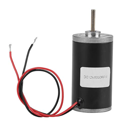 31ZY Dauermagnetmotor, 6V / 12V / 24V Gleichstrommotor, 3500-8000RPM Dauer Magnet Gleich Strom Motor Elektrischer Gebürsteter Motor CW/CCW (12V 8000RPM) von Walfront