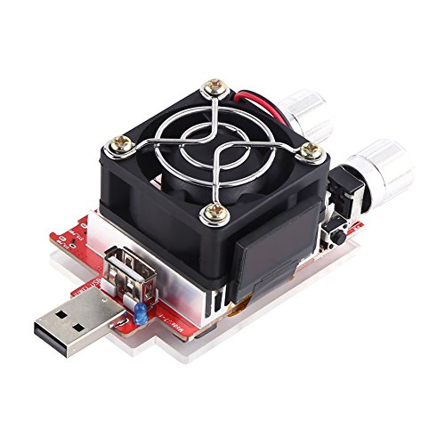 USB Load Tester Modul 35W einstellbare USB Konstante Strom Elektronische Last 35W Batterie Spannung Kapazität Tester mit LCD USB Last Prüfer von Walfront